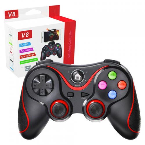 Controller Wireless Techsuit V8 (Rosu/Negru)