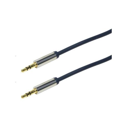 Cablu audio , LogiLink , 3.5 Stereo tata/tata 1.5m , albastru 1 Cablu audio , LogiLink , 3.5 Stereo tata/tata 1.5m , albastru