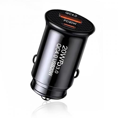 Incarcator Auto Techsuit C4 MiniFuseX, 20W, 3A, 1 x USB-A - 1 x USB-C (Negru) 1 Incarcator Auto Techsuit C4 MiniFuseX, 20W, 3A, 1 x USB-A - 1 x USB-C (Negru)