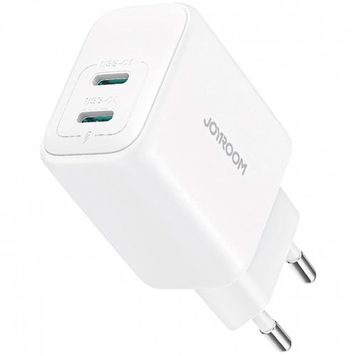 Incarcator retea Joyroom JR-TCF12, 20W, 3A, 2 x USB-C (Alb) 1 Incarcator retea Joyroom JR-TCF12, 20W, 3A, 2 x USB-C (Alb)