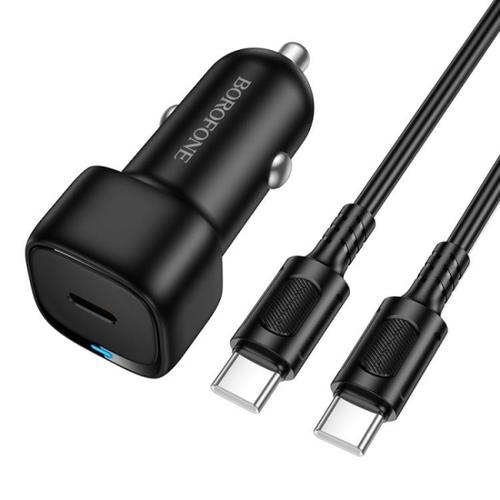 Incarcator Auto Cu Cablu USB-C Borofone BZ34A Cloud, 20W, 3A, 1 x USB-C (Negru) 1 Incarcator Auto Cu Cablu USB-C Borofone BZ34A Cloud, 20W, 3A, 1 x USB-C (Negru)