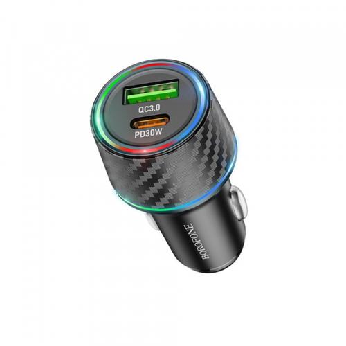 Incarcator Auto Borofone BZ21 Brilliant, 48W, 3A, 1 x USB-A - 1 x USB-C (Negru) 1 Incarcator Auto Borofone BZ21 Brilliant, 48W, 3A, 1 x USB-A - 1 x USB-C (Negru)