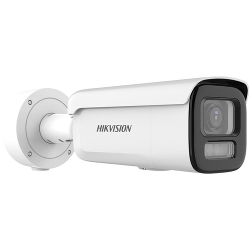 Camera supraveghere exterior IP cu iluminare duala Hikvision ColorVu DS-2CD2647G3-LIZSY, 4 MP, 2.8 - 12 mm, motorizat, IR / lumina alba 60 m, slot card, anti-coroziune, PoE