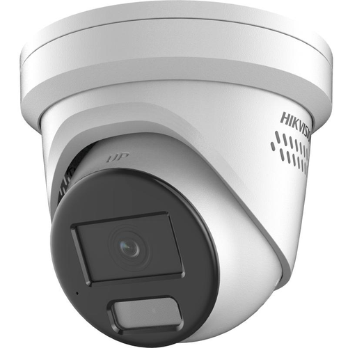 Camera supraveghere exterior IP Dome cu iluminare duala Hikvision ColorVU DS-2CD2347G2H-LISU/SL(EF), 4 MP, 4 mm, IR/Lumina alba 30 m, microfon si difuzor, stroboscop, slot card, PoE