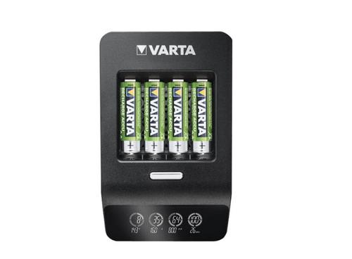 Set incarcator inteligent ultra rapid VARTA Ultra Fast, 4 acumulatori NiMH AA 2100mAh inclusi, 12V-230V 1 Set incarcator inteligent ultra rapid VARTA Ultra Fast, 4 acumulatori NiMH AA 2100mAh inclusi, 12V-230V