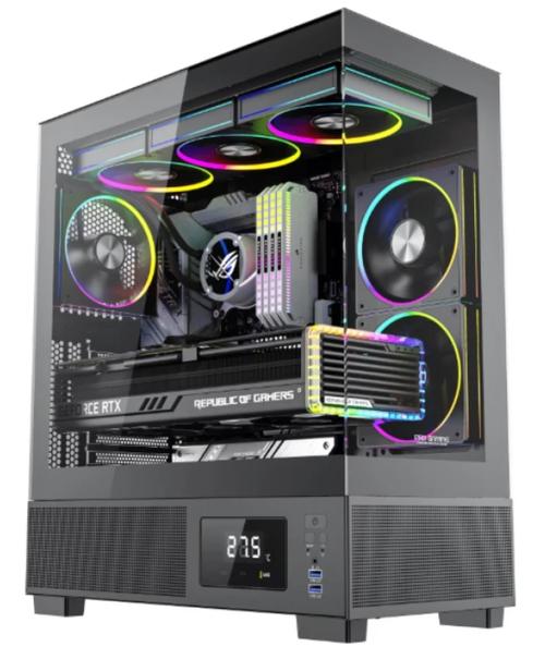 Calculator Sistem PC Gaming OptimX Titanium Kian, AMD Ryzen 5 5500, 3.60 - 4.20GHz, 16GB DDR4, 512GB SSD, Radeon RX 580 8GB, Windows 11 Pro 1 Calculator Sistem PC Gaming OptimX Titanium Kian, AMD Ryzen 5 5500, 3.60 - 4.20GHz, 16GB DDR4, 512GB SSD, Radeon RX 580 8GB, Windows 11 Pro