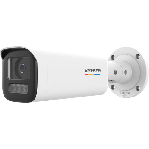 Camera supraveghere IP exterior cu iluminare duala Hikvision ColorVu DS-2CD1B47G2H-LIU(4MM), 4 MP, 4 mm, lumina alba/IR 50 m, microfon incorporat, PoE, detectare miscare