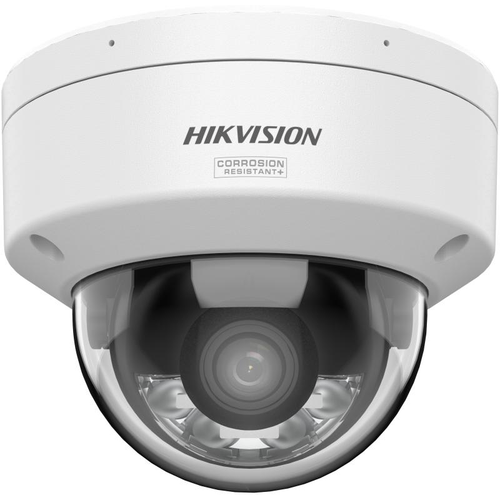 Camera supraveghere IP Dome cu iluminare duala Hikvision ColorVu DS-2CD2147G3-LIY, 4 MP, 2.8 mm, IR/lumina alba 30 m, slot card, anti-coroziune, PoE