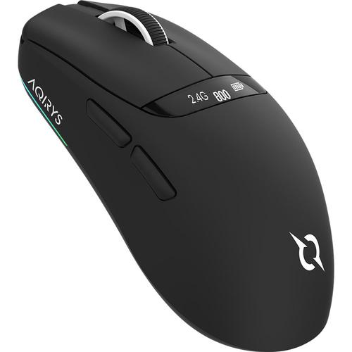 Mouse gaming wireless AQIRYS Nyx, Bluetooth 5.0/USB, 12000 DPI, charging dock magnetic pentru incarcare, Negru 1 Mouse gaming wireless AQIRYS Nyx, Bluetooth 5.0/USB, 12000 DPI, charging dock magnetic pentru incarcare, Negru