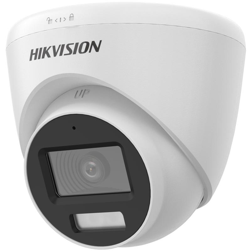 Camera supraveghere Dome Hikvision Smart Hybrid Light DS-2CE78D0T-LFS(2.8MM), 2 MP, IR 40 m, lumina alba 20 m, 2.8 mm