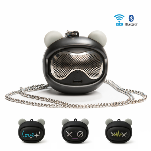 Boxa Portabila Wireless OptimX S05 Face Change, Bluetooth 5.3, USB Type-C (Negru)
