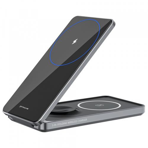 Incarcator Retea Wireless Proove Metal Edge 3in1, 15W, 1.67A, WSME15010003 (Gri) 1 Incarcator Retea Wireless Proove Metal Edge 3in1, 15W, 1.67A, WSME15010003 (Gri)