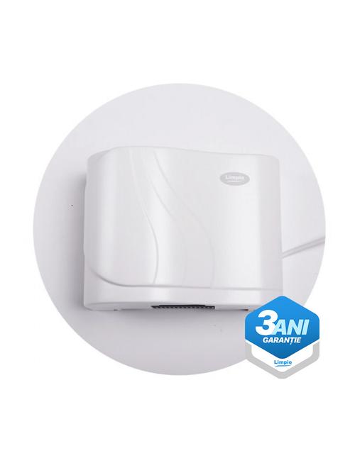 Uscator de maini Limpio HD 2000 Aluminiu, 1500 W, IPX1 (Alb) 1 Uscator de maini Limpio HD 2000 Aluminiu, 1500 W, IPX1 (Alb)