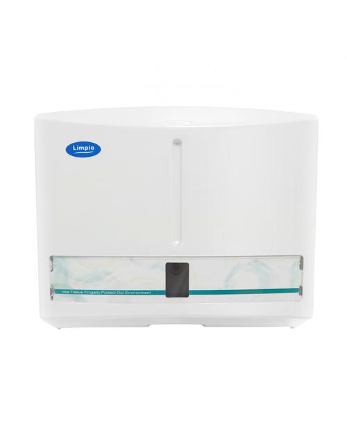 Dispenser prosop Z Limpio, Capacitate 500 bcuati, 23 x 8 cm (Alb)
