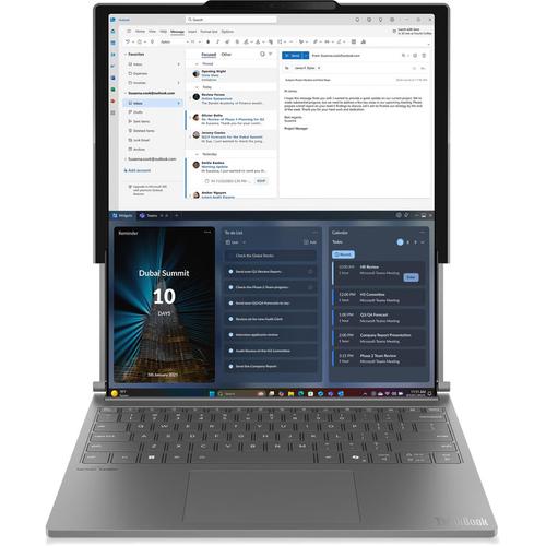 Laptop Lenovo ThinkBook Plus G6 Rollable (Procesor Intel® Core™ Ultra 7 258V (12M Cache, up to 4.80 GHz) 14inch- 16.7inch 2000 x 1600 (14inch Roll In) / 2000 x 2350 (16.7'' Roll Out) 120Hz VRR, 32GB LPDDR5X, 1TB SSD, Intel Arc 140V Graphics, Windows 11 P
