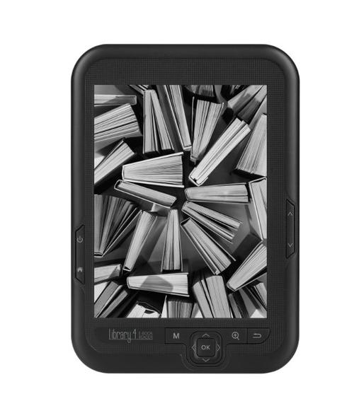 eBook Reader Kruger&Matz Library 4 Carta, 8GB ROM, 512MB RAM, 6inch, E-Ink Carta (Negru)