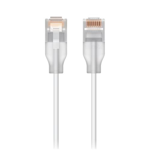 Cablu patch Ubiquiti, 0.15m, Alb
