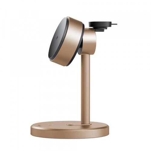 Incarcator retea McDodo CH-2463 Swan 3in1, 22.5W, Wireless (Auriu)