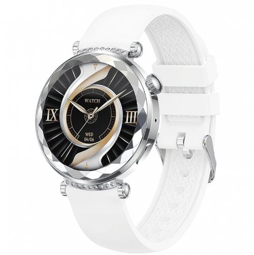 Smartwatch XO Design J13 Call, Ecran IPS 1.19inch, Functii avansate sport si sanatate, Bluetooth, IP68 (Argintiu)
