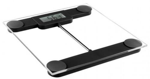 Cantar Digital Corporal DomoClip DOM253N, 150 kg, Stand-by automat, Indicator consum Baterie (Negru)
