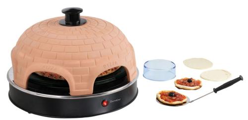 Mini-cuptor pentru pizza DomoClip DOC110A, 1200W, 1 pizza Ø 25 cm sau 6 mini-pizza Ø 11 cm