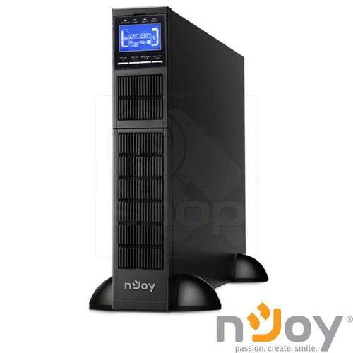 UPS nJoy Balder PWUP-OL10KBA-AZ01B 10000, 10000VA/10000 W, On-line, LCD Display, Management, Rack/Tower, Dubla conversie, 2U, Nu are baterie inclusa, PWUP-OL10KBA-AZ01B