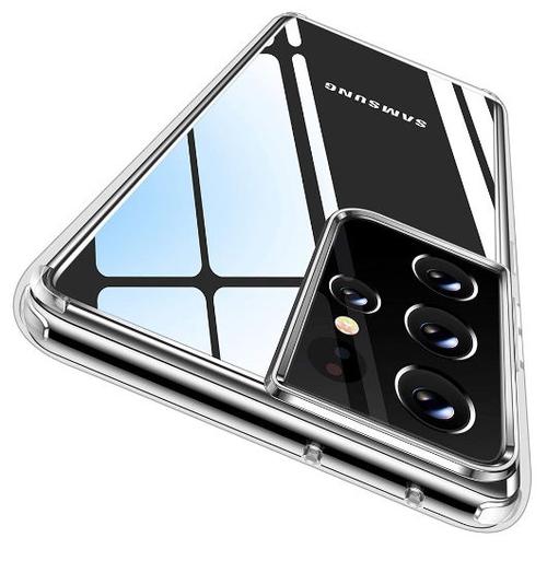 Protectie Spate Devia Crystal Clear DVHSNS21UCC pentru Samsung Galaxy S21 Ultra (Transparent) 1 Protectie Spate Devia Crystal Clear DVHSNS21UCC pentru Samsung Galaxy S21 Ultra (Transparent)