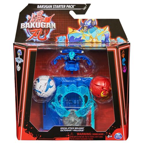 Set Bakugan Starter Pack - Bruiser, Octogan si Nillious