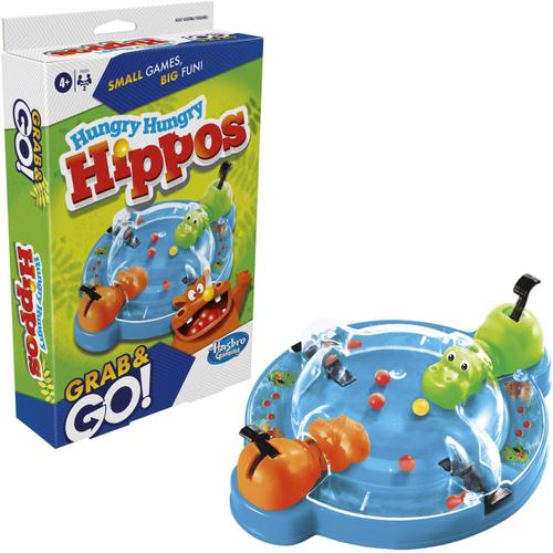 Joc Grab & Go - Hungry Hippos, 2 jucatori, +4 ani, lb. engleza