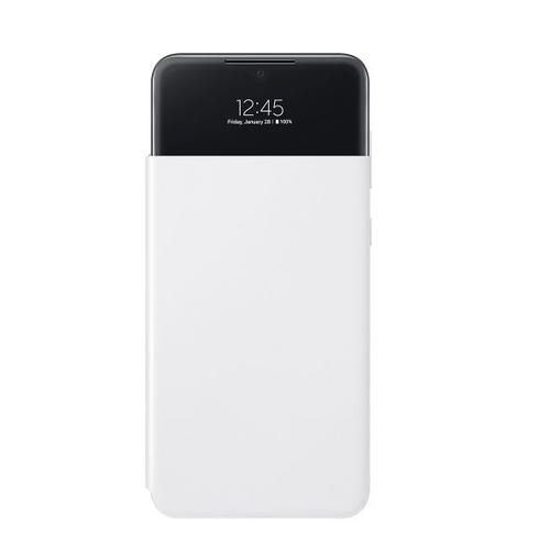 Husa Flip Cover Samsung S View Wallet EF-EA336PWEGEE, pentru Samsung Galaxy A33 5G (Alb) 1 Husa Flip Cover Samsung S View Wallet EF-EA336PWEGEE, pentru Samsung Galaxy A33 5G (Alb)
