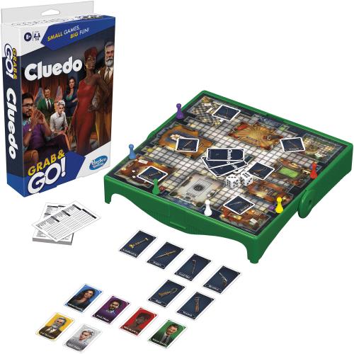 Joc Grab & Go - Cluedo, 3-6 jucatori, +8 ani, lb. engleza