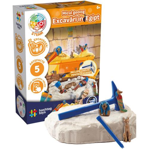 Joc Hashtag Toys - Micul geolog, Excavari in Egipt