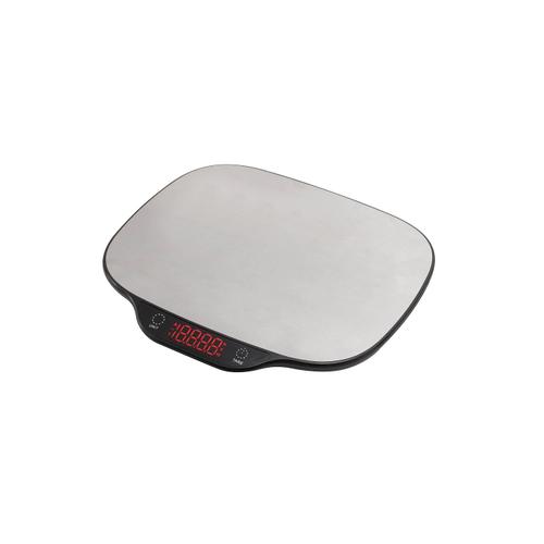 Cantar de bucatarie Home HG M 15, Greutate maxima 15 Kg, Precizie 1 g (Argintiu)