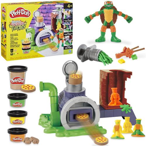 Set Play-Doh TMNT - Taie pizza si arunca