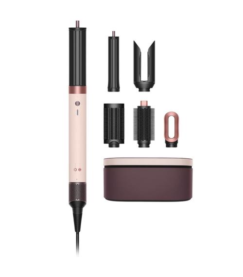Ondulator Dyson Multistyler Airwrap Co-anda 2x Straight + Wavy, 1700 W, 4 trepte temperatura, 3 viteze, 6 adaptoare (Roz)