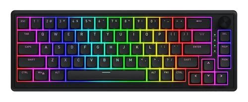 Tastatura Hator Skyfall 65, iluminare RGB, Wired, USB (Negru)