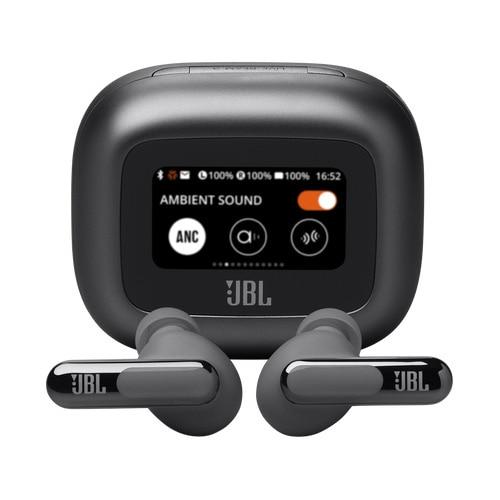 Casti In-Ear JBL Live Beam 3, True Wireless, Bluetooth 5.3, Hi-Res, Smart Case, True Adaptive NC, Autonomie 48H, Multi-point, IP55, Negru