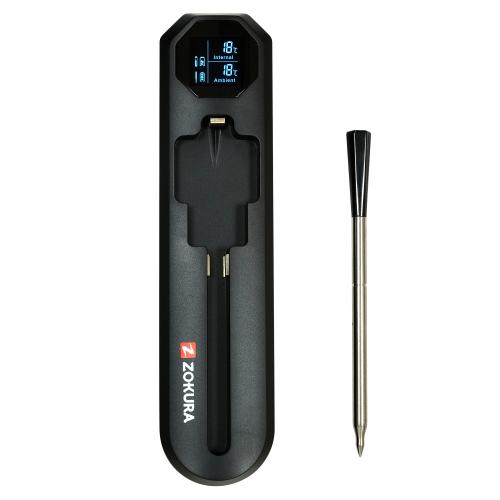 Termometru inteligent wireless pentru carne Zokura Z1521 (Negru)