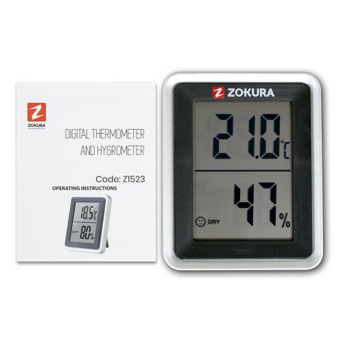Termometru si higrometru digital Zokura Z1523
