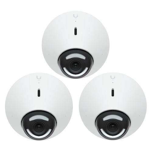 Set 3 camere de supraveghere interior si exterior Ubiquiti UVC-G5-DOME-3, 2688x1512, IPX4