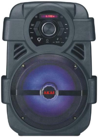 Boxa Portabila Akai ABTS-808L, 10 W, Bluetooth (Negru)