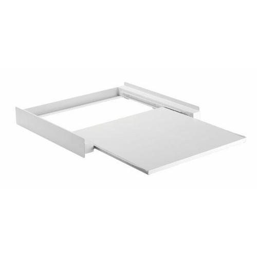 Suport pentru suprapunerea masinii de spalat si a uscatorului cu raft detasabil Tower Pro 1 Suport pentru suprapunerea masinii de spalat si a uscatorului cu raft detasabil Tower Pro