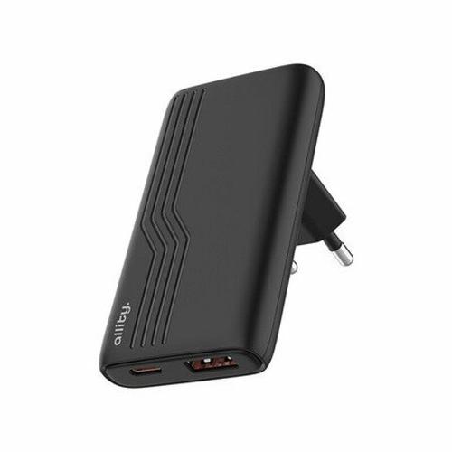Incarcator Retea Allity ATC-02-65WAC, GaN PD QC, 1x USB-C + 1x USB-A, 65W (Negru) 1 Incarcator Retea Allity ATC-02-65WAC, GaN PD QC, 1x USB-C + 1x USB-A, 65W (Negru)