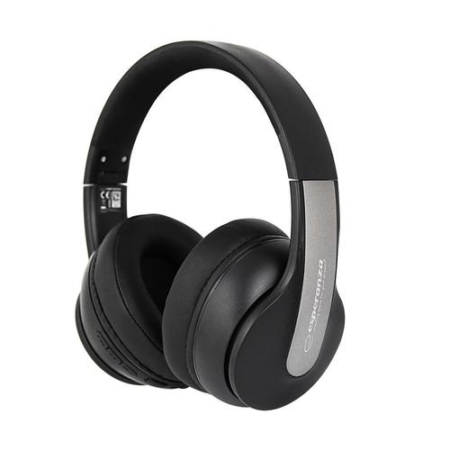 Casti Stereo Wireless Esperanza Silence EH240, ANC, Bluetooth, Microfon (Negru) 1 Casti Stereo Wireless Esperanza Silence EH240, ANC, Bluetooth, Microfon (Negru)