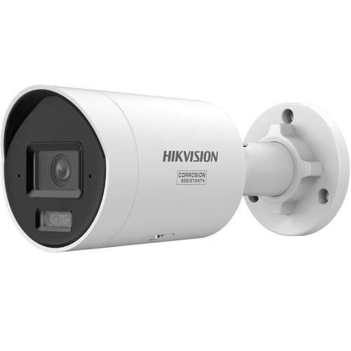 Camera supraveghere exterior IP cu iluminare duala Hikvision ColorVu DS-2CD2087G3-LI2UY, 8 MP, 2.8 mm, IR/lumina alba 40 m, microfon dual, slot card, PoE