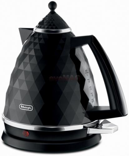 Fierbator electric Delonghi Brillante KBJ 2001.BK, 1.7 L 1 Fierbator electric Delonghi Brillante KBJ 2001.BK, 1.7 L