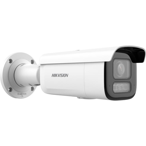 Camera de supraveghere IP Hikvision DS-2CD2643G2-LIZS2U(2.8-12MM) AcuSense, 4MP 2K, lentila varifocala motorizata 2.8-12mm, iluminare duala, microfon, alarma, slot microSD, IP67, IK10