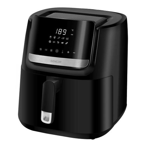 Friteuza cu aer cald Sencor SFR6550BK, 1600 W, 6.5 l, Control touch, Timer (Negru) 1 Friteuza cu aer cald Sencor SFR6550BK, 1600 W, 6.5 l, Control touch, Timer (Negru)