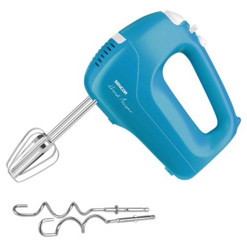Mixer de mana Sencor SHM5407TQ, 200 W, 5 viteze, Cablu 1.2m (Albastru) 1 Mixer de mana Sencor SHM5407TQ, 200 W, 5 viteze, Cablu 1.2m (Albastru)