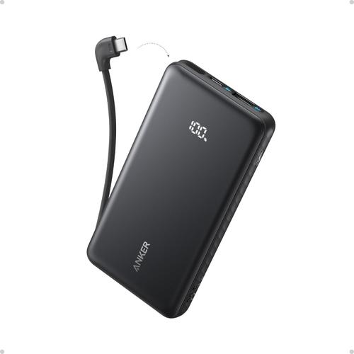 Baterie externa Anker Zolo 10.000 mAh, 22.5W, USB, USB Type-C, cu cablu USB-C inclus (Negru) 1 Baterie externa Anker Zolo 10.000 mAh, 22.5W, USB, USB Type-C, cu cablu USB-C inclus (Negru)